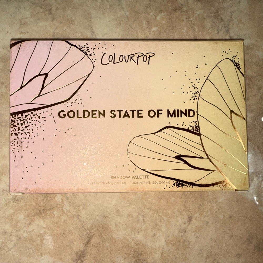 ColourPop Golden State of Mind Eyeshadow Palette